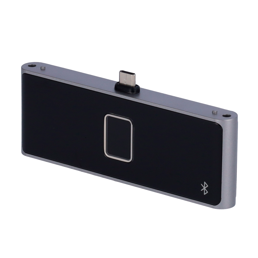 Módulo de impressão digital e Bluetooth