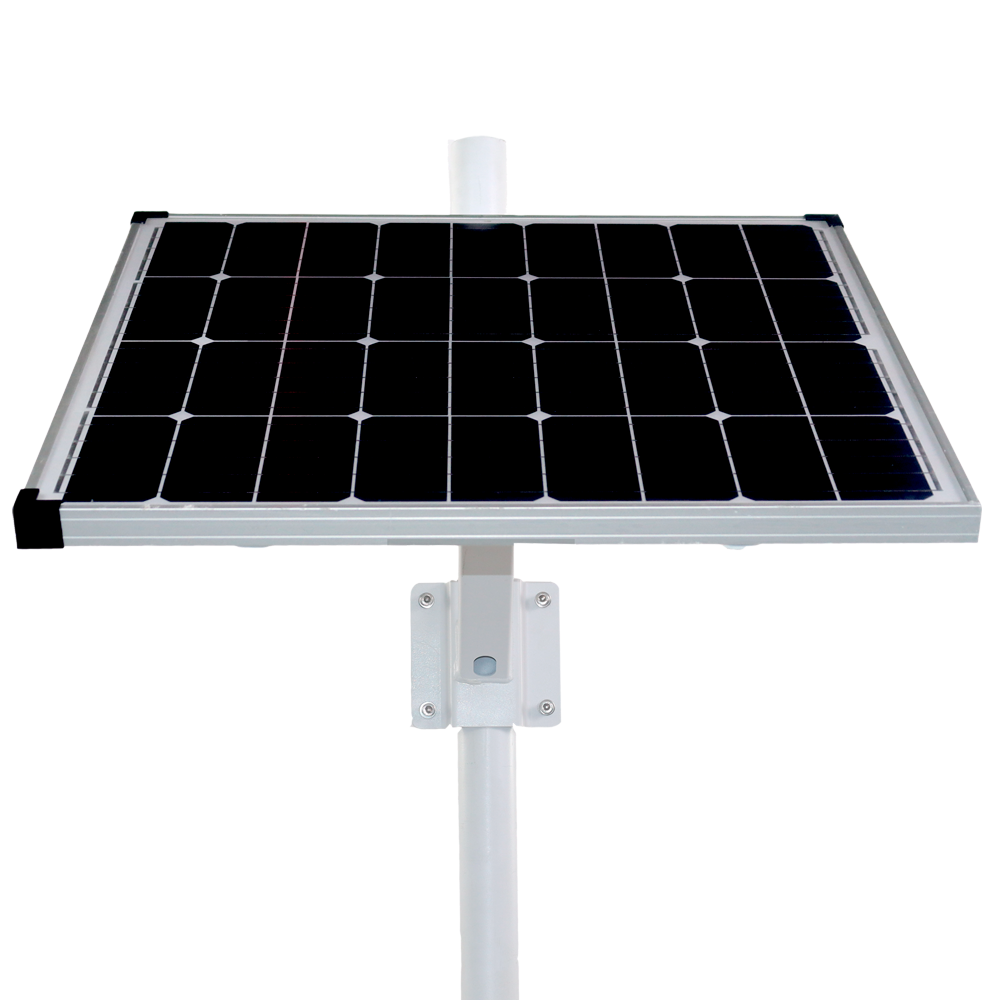 Sistema autónomo de fornecimento de energia para CCTV