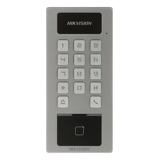 [DS-K1T502DBWX] Controlo de acesso IP65 IK09