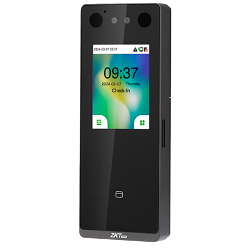 [ZK-VL-SENSEFACE-3B-1-W] Controlo de acesso e presença IP65