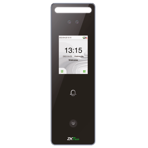 [ZK-SPEEDFACE-V3L-QR-W]  Controlo de acesso e presença IP65